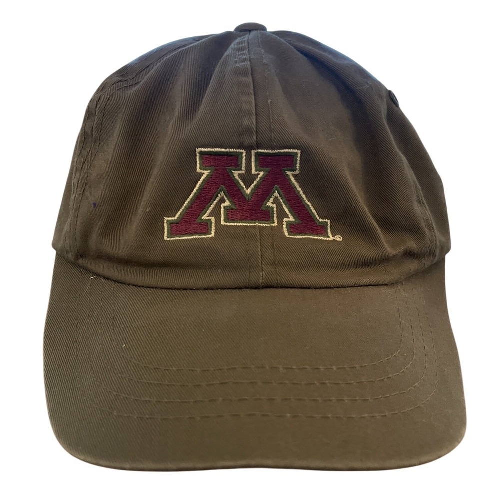 VTG Minnesota Golden Gophers College M Logo Baseball‎ SnapBack Hat Cap Yupoong